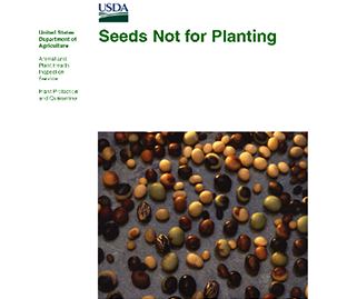 Seeds Not for Planting