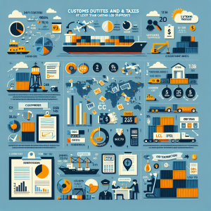 How do customs duties and taxes impact lcl fees